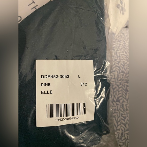 NWT Dress The Population Elle Sheath Dress Pine Sz L - Picture 5 of 7